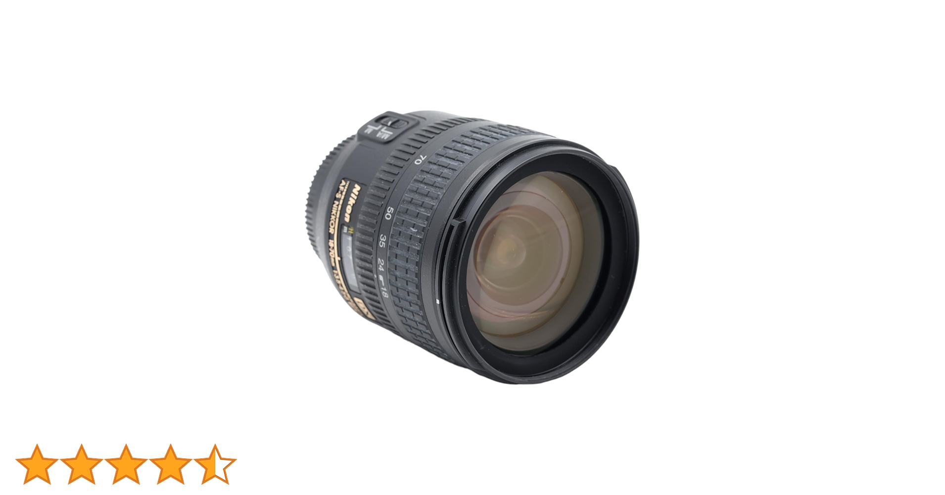 Nikon 18-70 mm f/3.5-4.5G ED IF AF-S DX Nikkor Zoom - Caixa